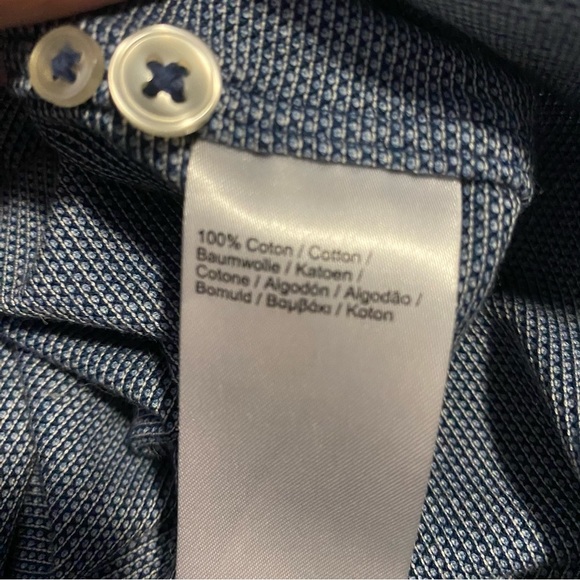 Lacoste Long Sleeve Button Down Regular Fit Blue Shirt XL / 2XL Classic Preppy - Picture 6 of 11